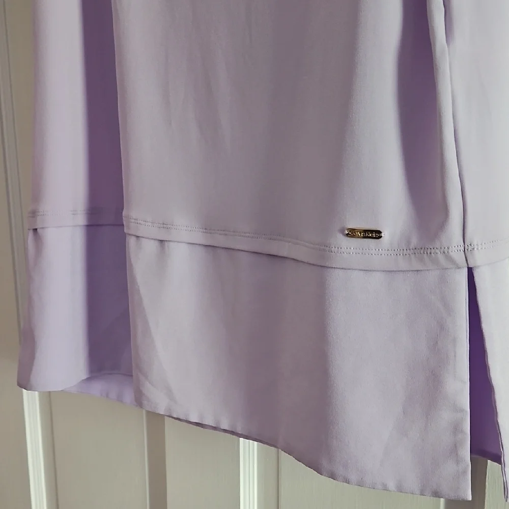 Calvin Klein Women's Lavender Top - Picture 5 of 6